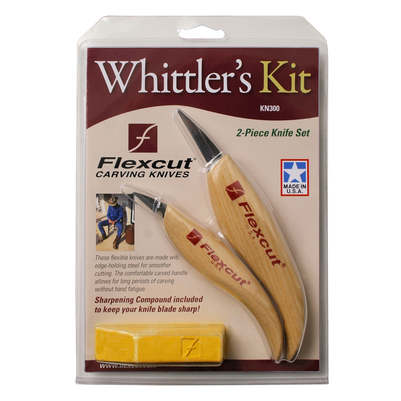 Дърворезбарски комплект Flexcut  KN300 Whittler's Kit 3