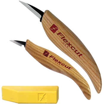 Дърворезбарски комплект Flexcut  KN300 Whittler's Kit 1