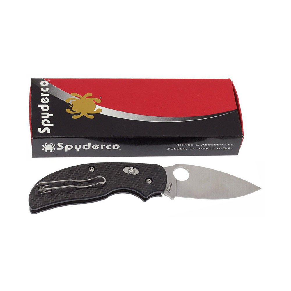 Spyderco Sage 3 Bolt Action Carbon Fiber  7