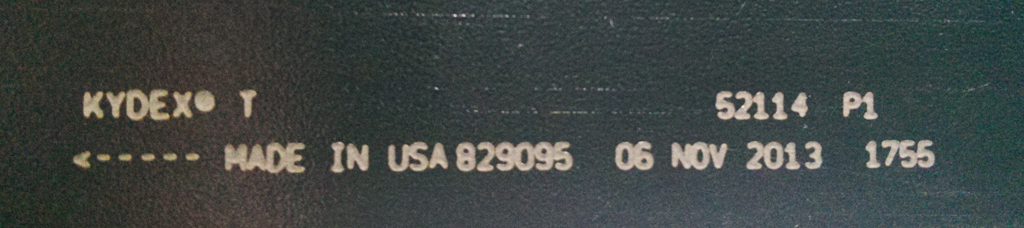 Материал KYDEX T 3