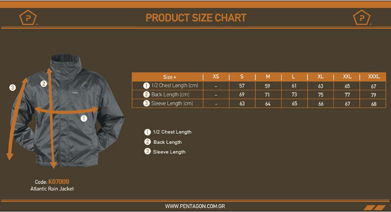 Яке Pentagon Atlantic Rain Jacket 9