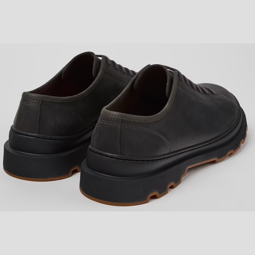 Camper Brutus+ Gray Nubuck Shoes for Men 3