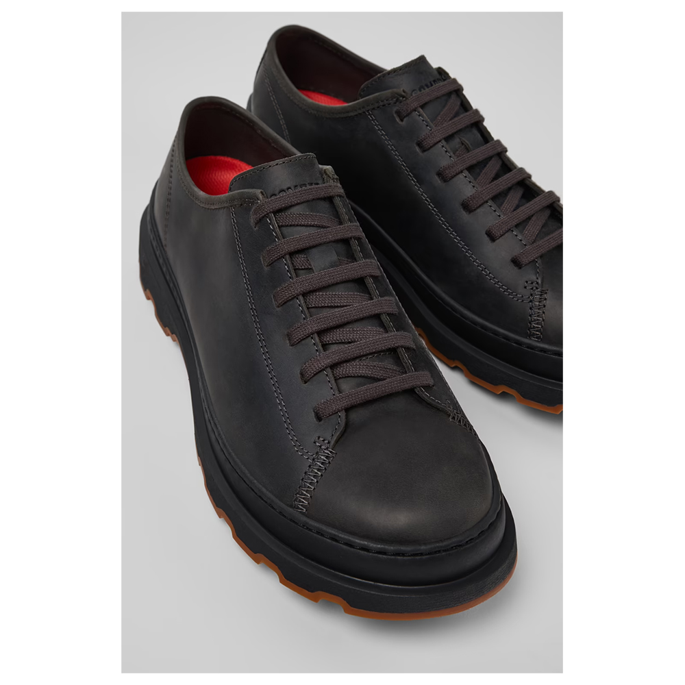 Camper Brutus+ Gray Nubuck Shoes for Men 1