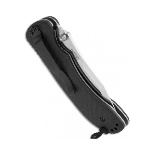 Ontario JPT-3R Drop Point - BLK Round Handle  2
