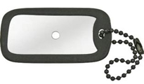 Метално сигнално огледало TOPS Knives - dog tag