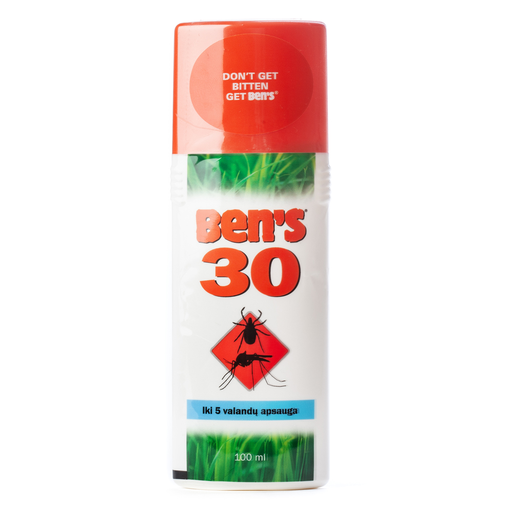 Репелент Ben's 30 DEET Tick and Insect Repellent Pump 100 мл. 1