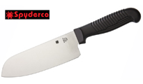 Spyderco Santoku Plain Black 