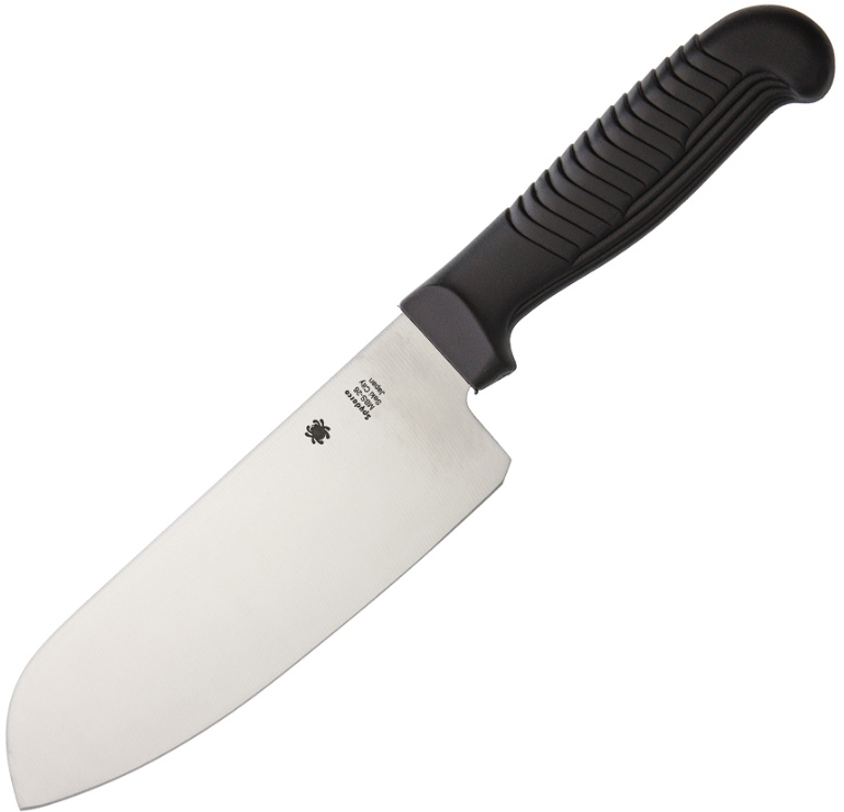 Spyderco Santoku Plain Black  1