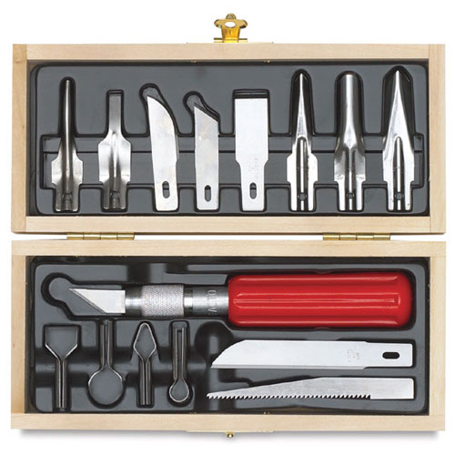 Дърворезбарски комплект X-ACTO Deluxe Woodcarving Set  1
