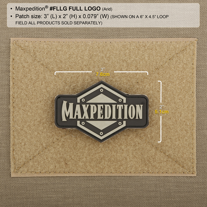 Опознавателна емблема MAXPEDITION FULL LOGO PATCH 3