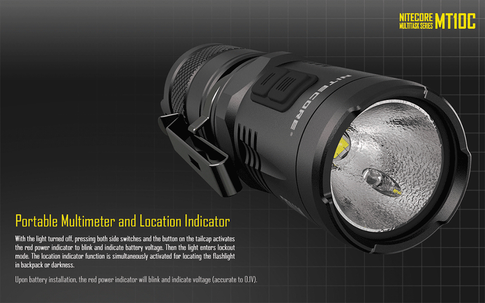 Фенер Nitecore MT10C Flashlight  5