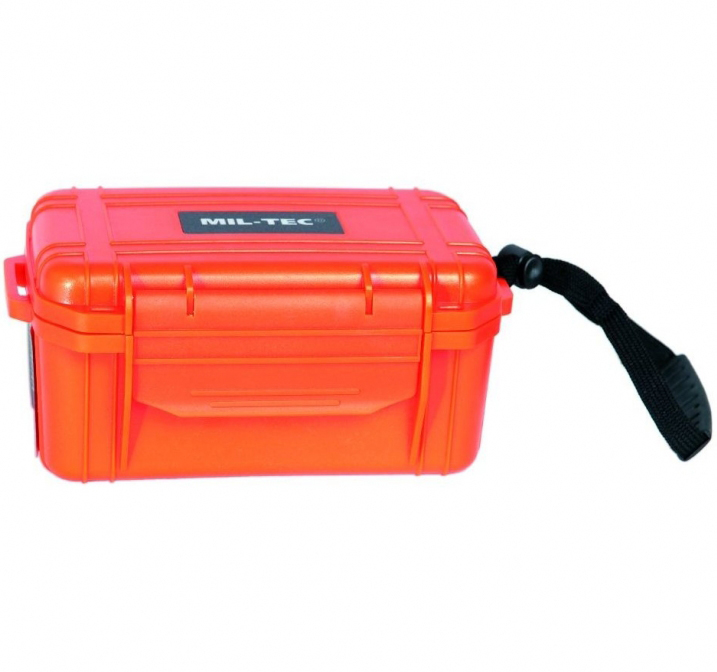 Комплект първа помощ  Mil-Tec CAMPING FIRST AID KIT WATERPROOF ORANGE 4
