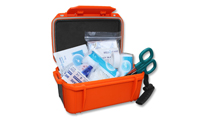 Комплект първа помощ  Mil-Tec CAMPING FIRST AID KIT WATERPROOF ORANGE