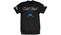 Тениска Cold Steel Cursive Black Tee Shirt 