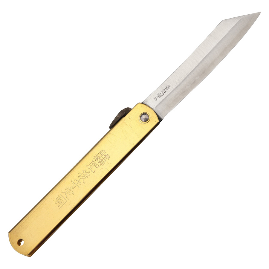 Higonokami Folder Brass  1