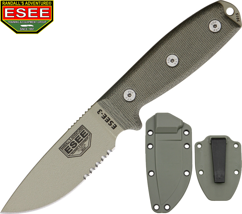 ESEE 3 DESERT BLADE 5