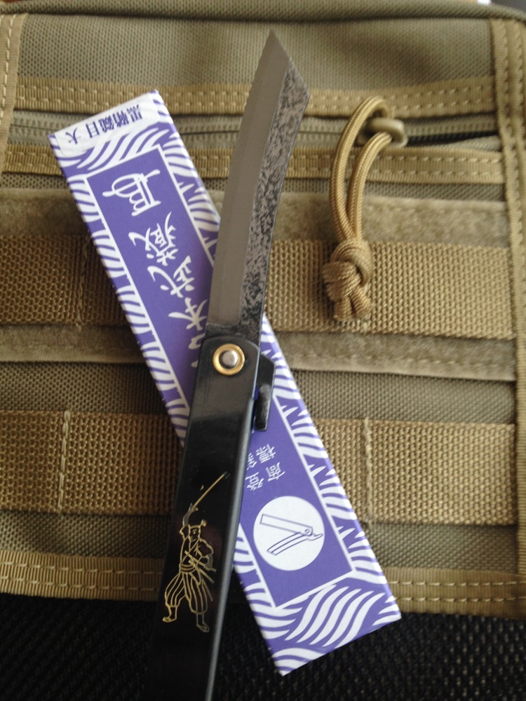 Higonokami Hammer Finished Black Folder 3