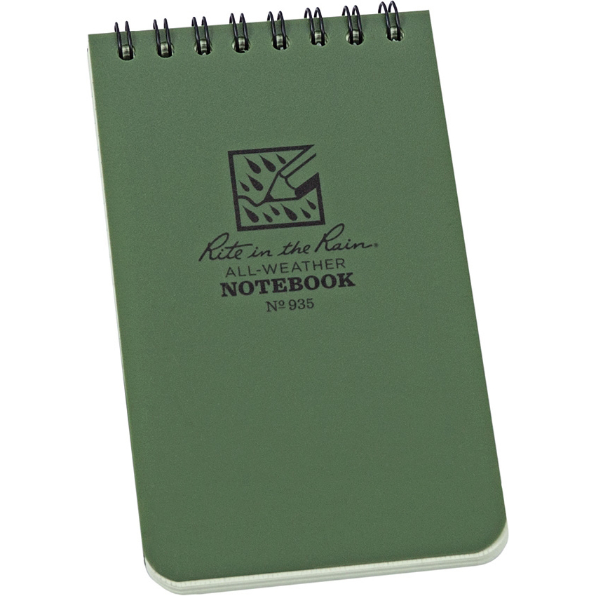 Водоустойчив бележник Rite in the Rain 3 x 5 Top Spiral Notebook 1