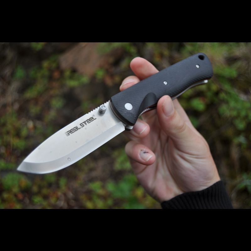 Real Steel Bushcraft Linerlock 6