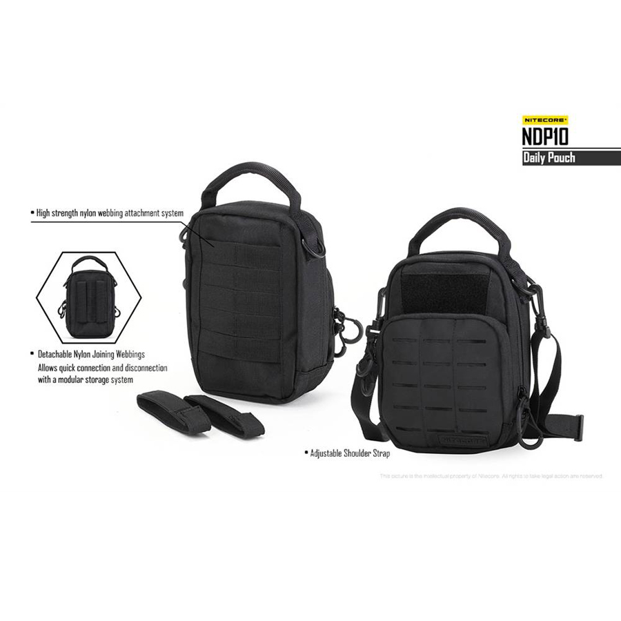 Nitecore Daily Pouch with Rubber or Fabric 4