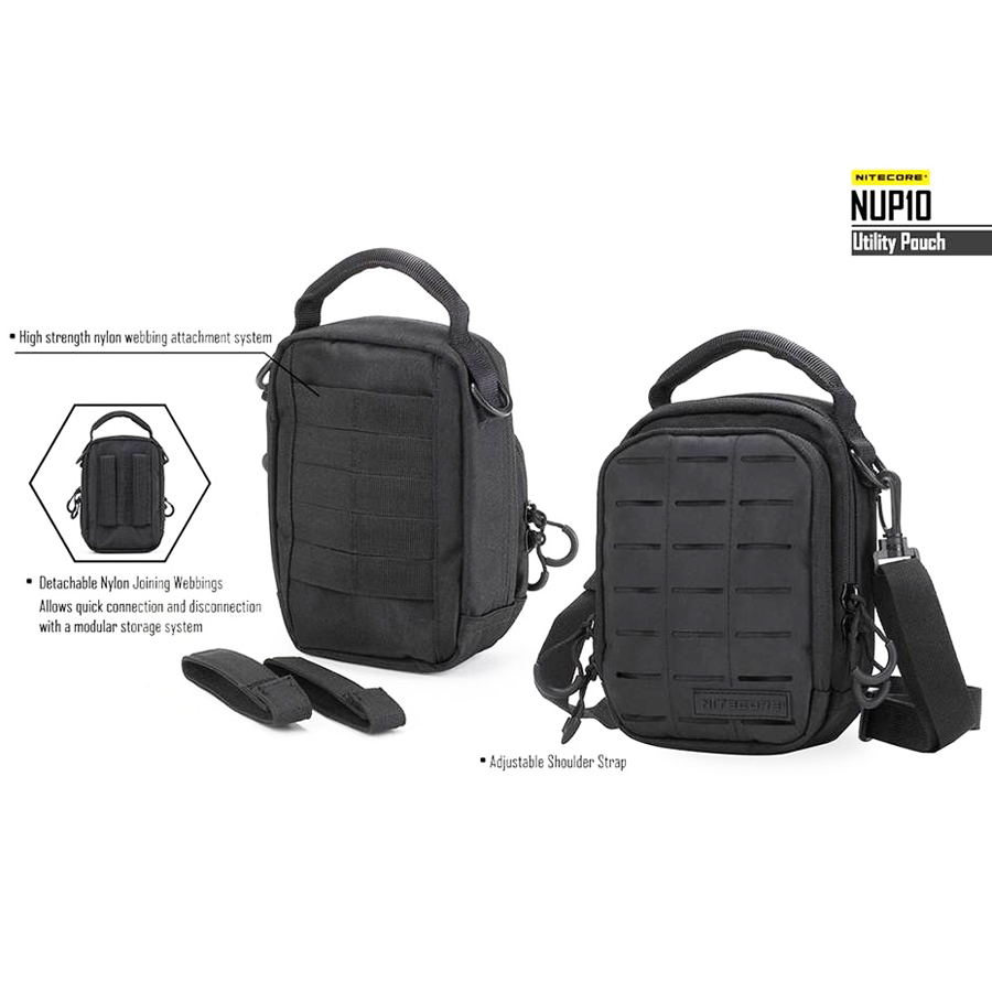 Nitecore Utility Pouch with Rubber or Fabric 4