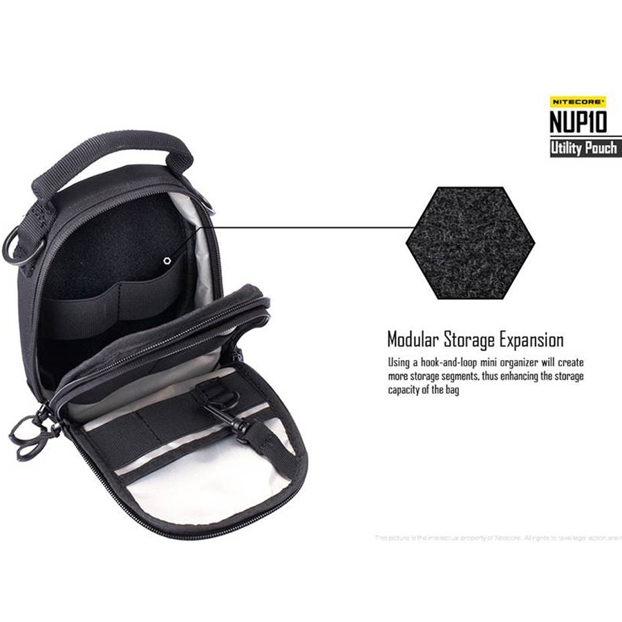 Nitecore Utility Pouch with Rubber or Fabric 5