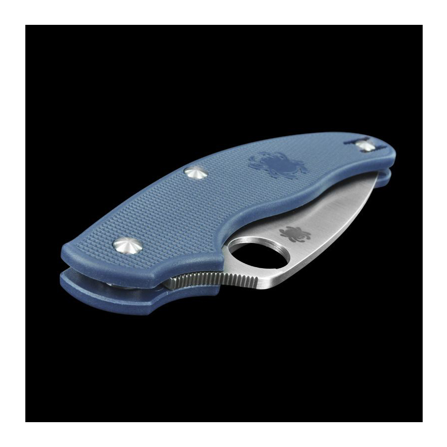 Spyderco UK Penknife Lightweight Dark Blue CPM S110V 4