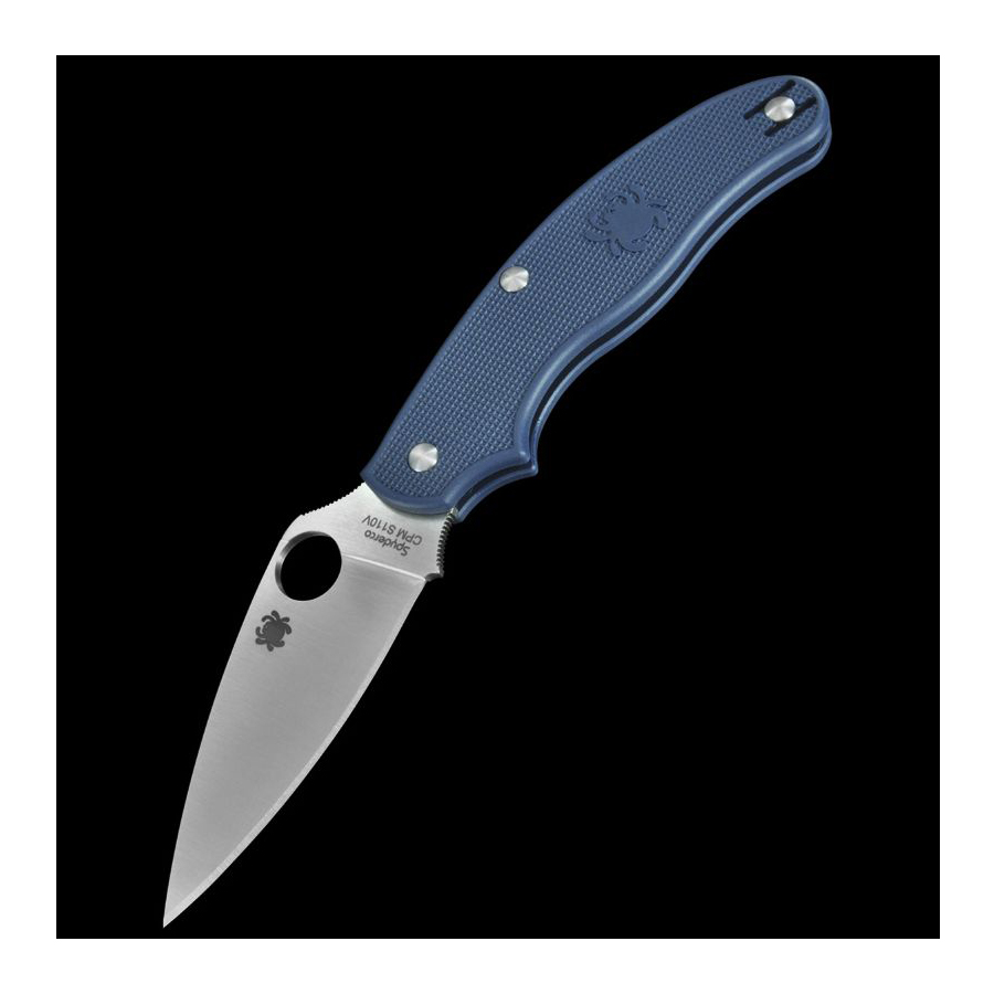Spyderco UK Penknife Lightweight Dark Blue CPM S110V 7