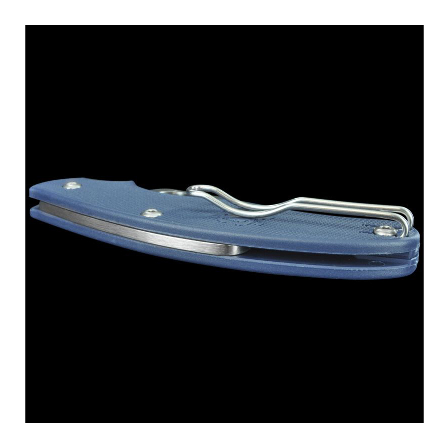 Spyderco UK Penknife Lightweight Dark Blue CPM S110V 9