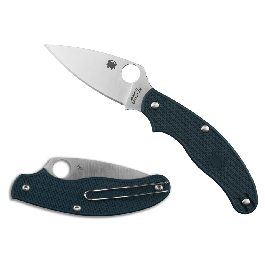 Spyderco UK Penknife Lightweight Dark Blue CPM S110V 1