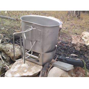 BCB Система за готвене от неръждаема стомана Crusader Cooker 8