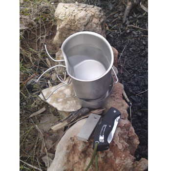 BCB Система за готвене от неръждаема стомана Crusader Cooker 5