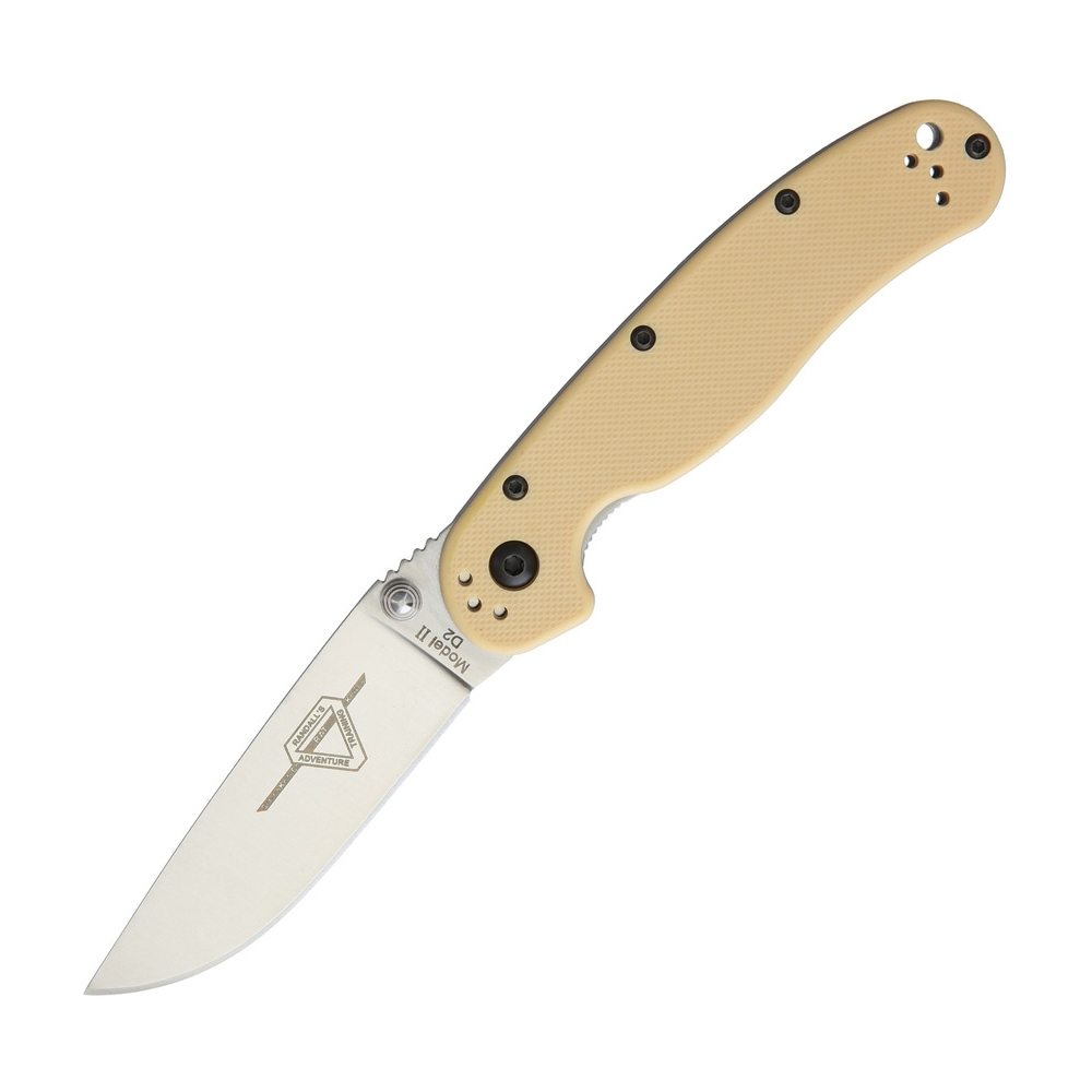 Ontario RAT 2 Linerlock D2 Desert Tan 8828DT 1