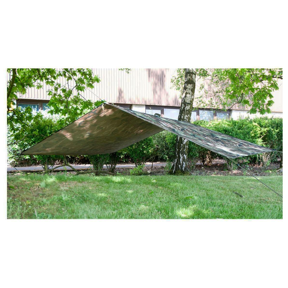Камуфлажно платнище Mil-Tec Woodland Tarpaulin 3