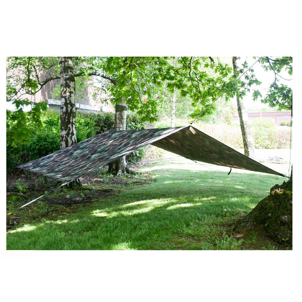 Камуфлажно платнище Mil-Tec Woodland Tarpaulin 5