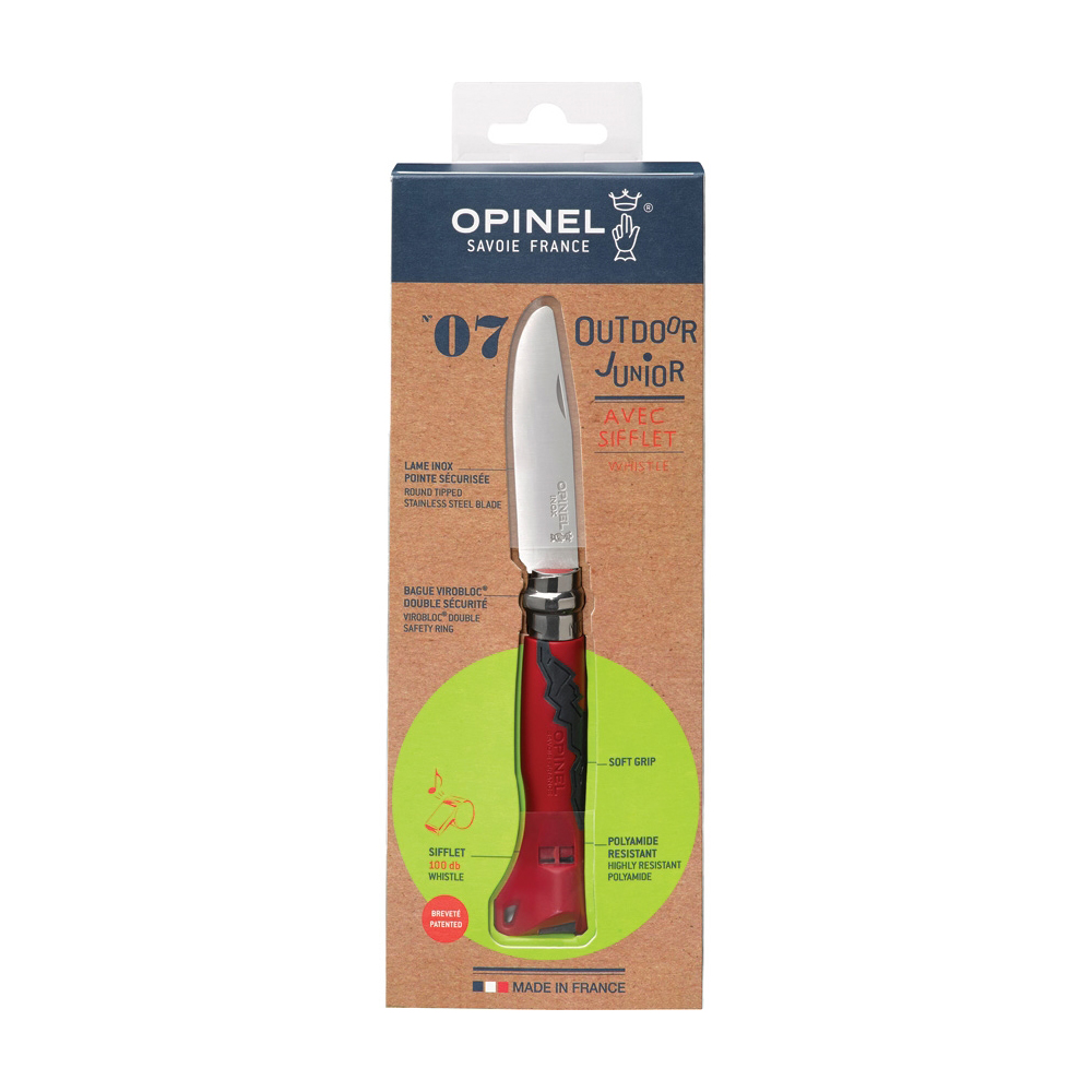 Opinel Outdoor Junior No 7 Red OP01897 2
