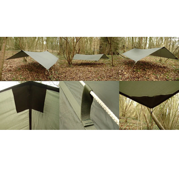 BCB маслинено зелено платнище Fox Lightweight Basha 6