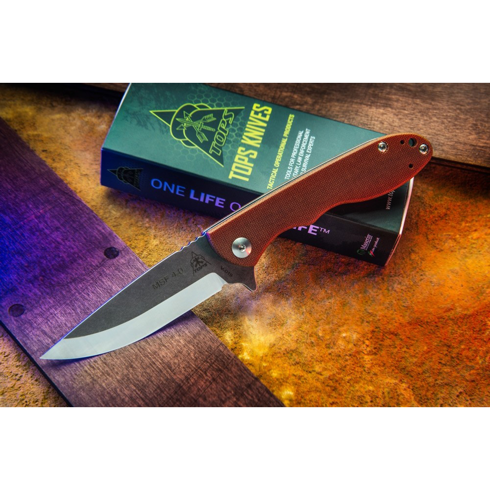 Tops Mini Scandi Linerlock MSF40 5