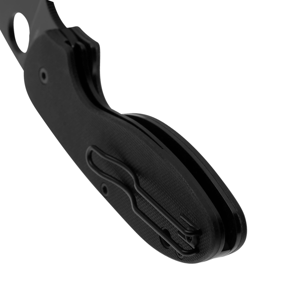 Spyderco Efficient Plain G10 Black C216GPBBK 4