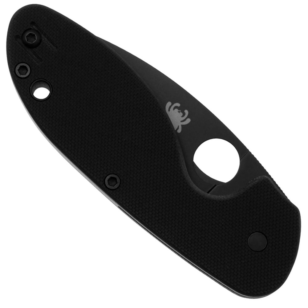Spyderco Efficient Plain G10 Black C216GPBBK 6