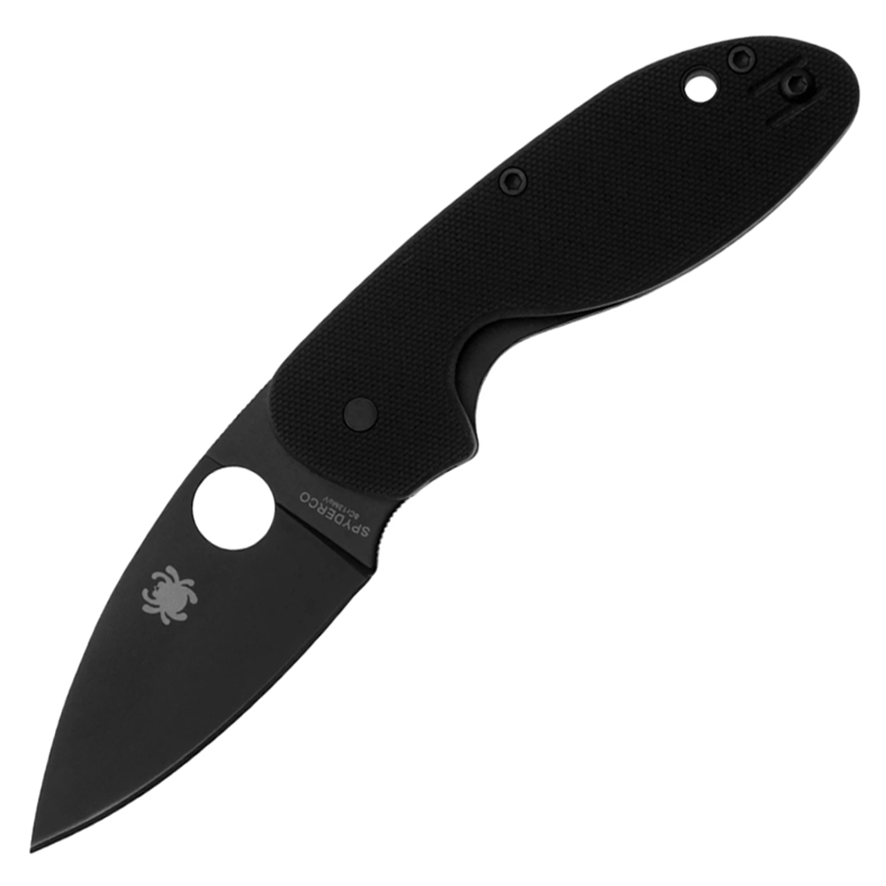 Spyderco Efficient Plain G10 Black C216GPBBK 1