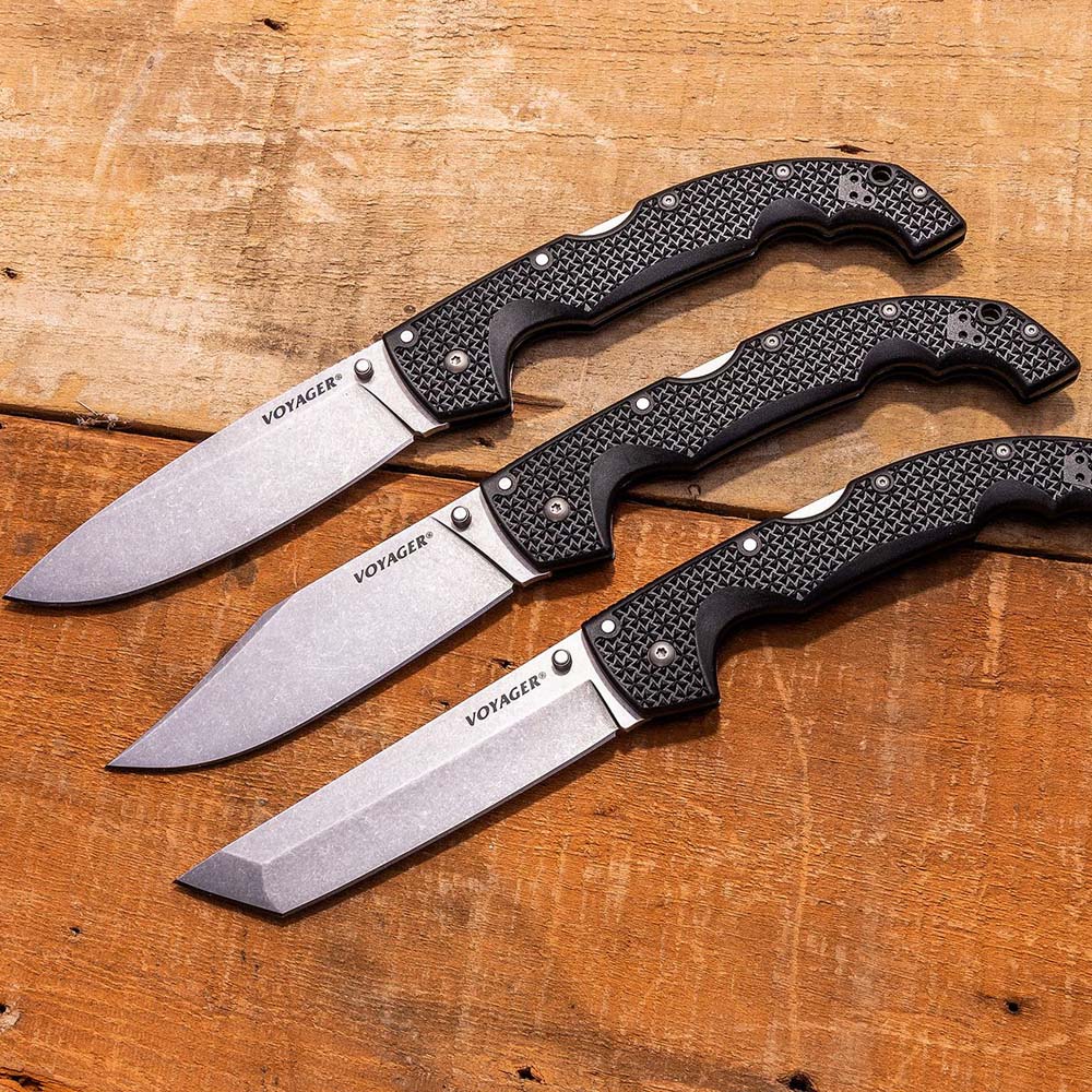 Cold Steel XL Voyager Tanto Plain Edge 29AXT 5