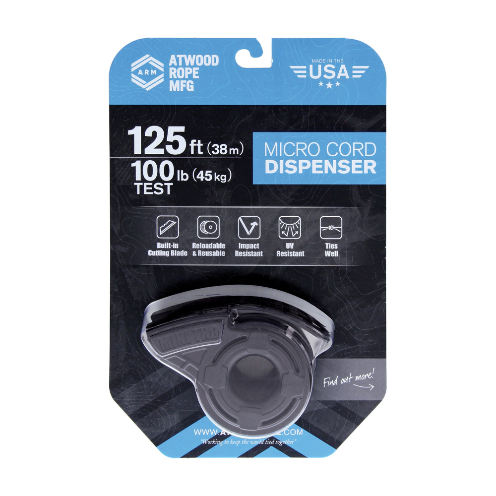 Диспенсър Atwood Rope Mini TRD Micro Cord Dispenser 6