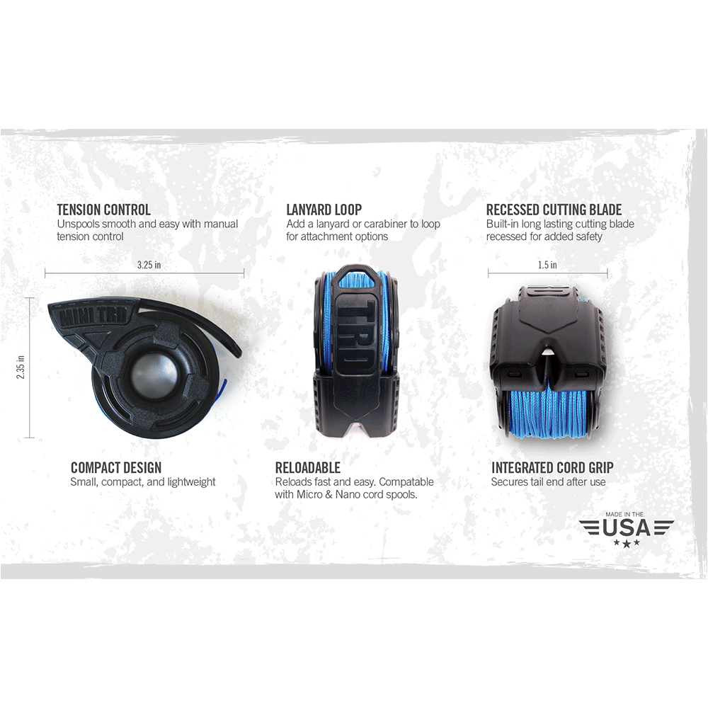 Диспенсър Atwood Rope Mini TRD Micro Cord Dispenser 7