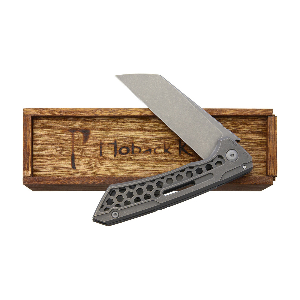 Hoback Buster Framelock Stonewash 3