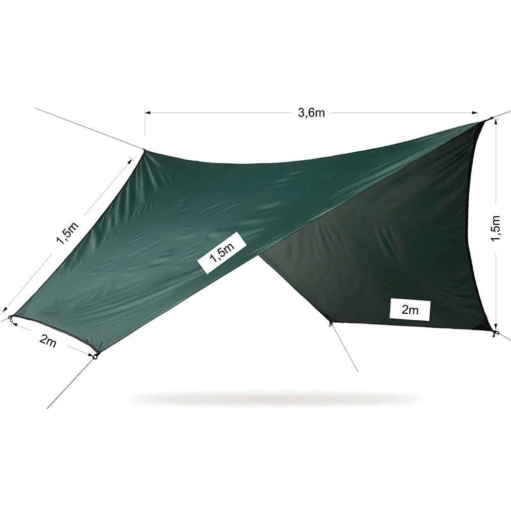 Платнище HENNESSY COATED POLYESTER RIPSTOP RAINFLY 1