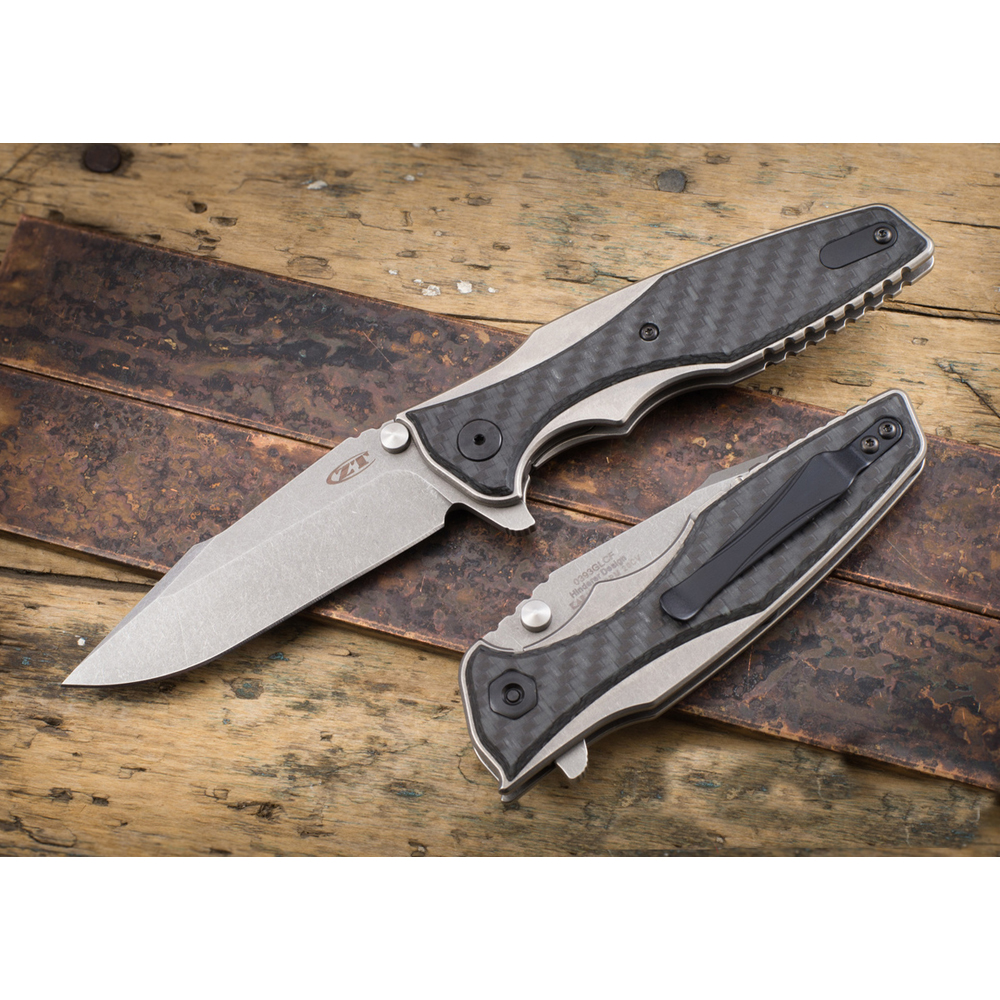 Zero Tolerance Hinderer KVT Glow CF 0393GLCF 3