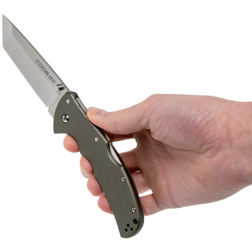 Cold Steel 58PT Code 4 Tanto Point Plain S35VN 9