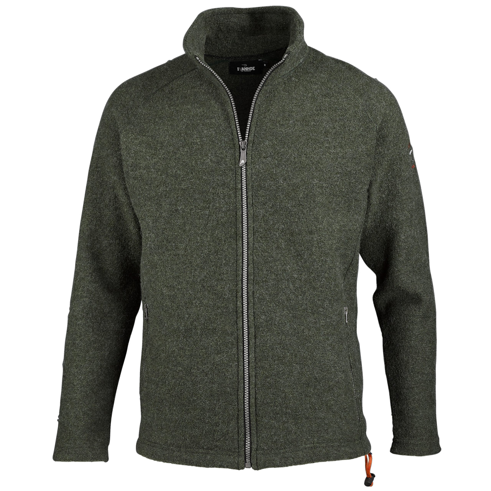 Ivanhoe of Sweden - Danny Full Zip - Wool Jacket  Loden Green         1