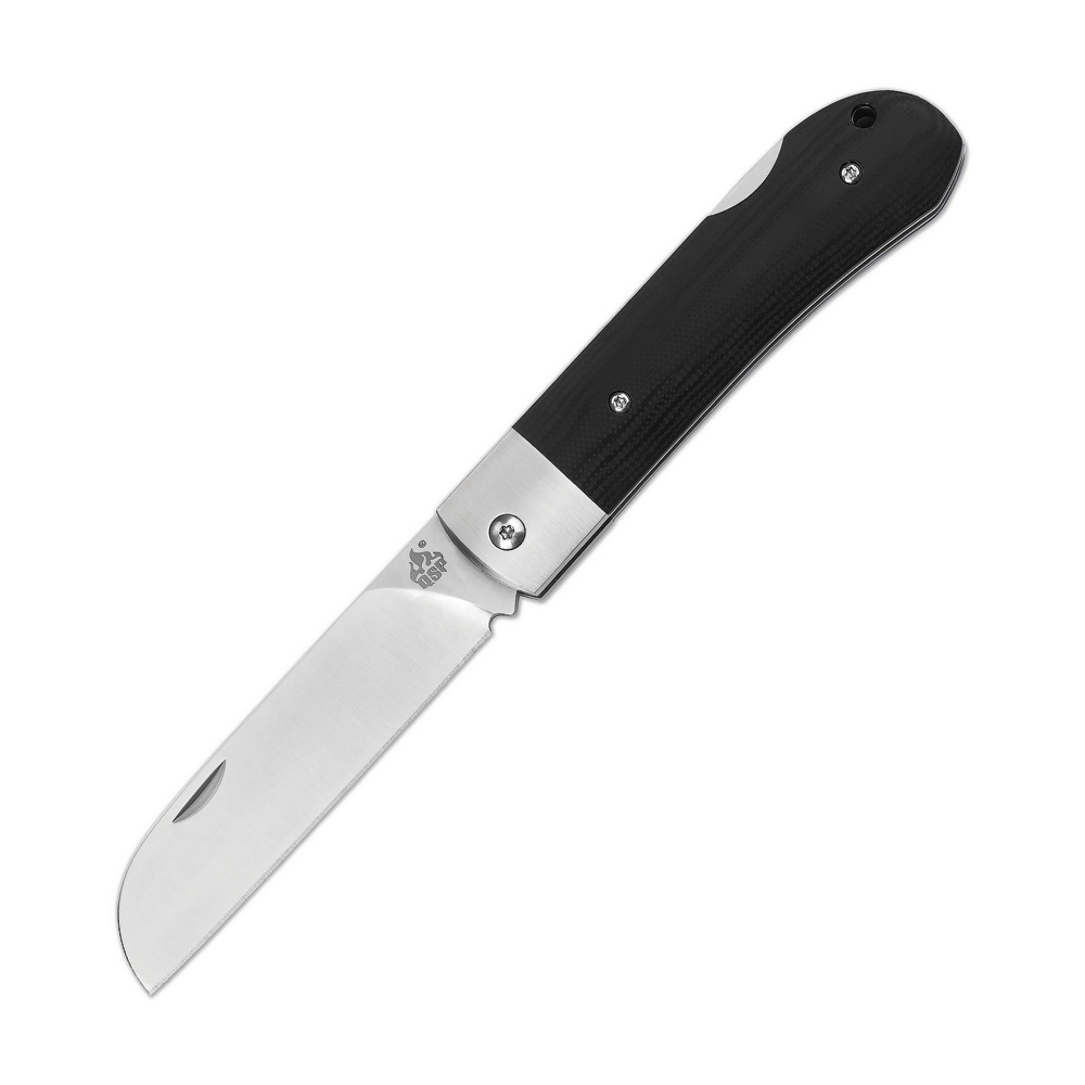 QSP Worker Lockback Black G10 1